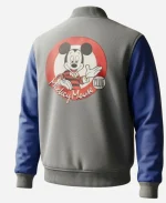 Star Wars Starfighter Ryan Gosling Mickey Mouse Club Print Blue Bomber Jacket