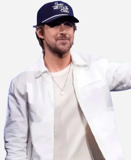 Star Wars Starfighter 2027 Ryan Gosling White Cotton Jacket