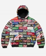 Supreme All-Over Box Logo Patchwork Leather Jacket - Jacket Era