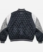 Supreme x Champion Quilted Navy Varsity Jacket