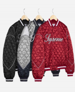 Supreme x Champion Quilted Varsity Jacket - Image 7