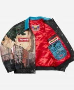 Supreme Jeff Hamilton Ridge Street Leather Jacket