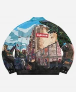 Supreme x Jeff Hamilton Ridge Street Leather Jacket - Jacket Era