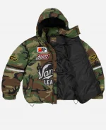 Supreme x Vanson Woodland Camo Cordura Down Jacket