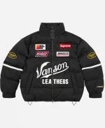 Supreme x Vanson Leathers Black Cordura Down Jacket