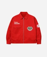 TAG Heuer x Team Ikuzawa x BWD Red Work Jacket