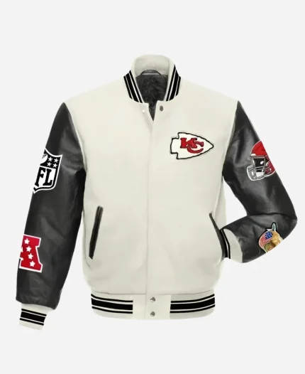 Taylor Swift NFL Kansas City Chiefs Letterman Varsity Jacket