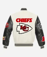 Taylor Swift NFL Kansas City Chiefs Black & White Varsity Jacket
