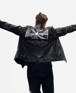 Tesla Model S Plaid Event Elon Musk Leather Jacket