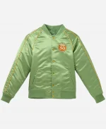 The Muppet Show 50th Anniversary Green Satin Jacket