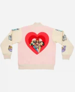 Cakeworthy The Powerpuff Girls Varsity Jacket - PInk