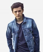 Spider-Man Tom Holland Blue Denim Jacket
