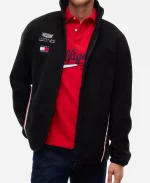 Tommy Hilfiger Cadillac F1 Team Black Fleece Full-Zip Jacket