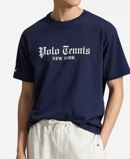 US Open Big Fit Polo Tennis T-Shirt