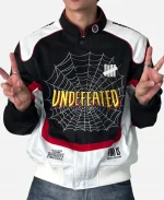 Spider-Man x FW26 Undefeated Cotton Varsity Jacket