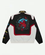  Undefeated x Spider-Man FW26 Black & White Varsity Jacket