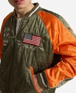 Ralph Lauren US Open Souvenir Satin Jacket 