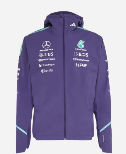Vanda Bloom Team Rain Jacket Purple