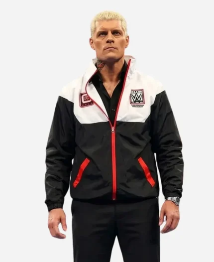 World Wrestling Entertainment SmackDown 2026 Cody Rhodes Satin Jacket 