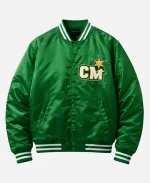 WWE SummerSlam CM Punk Green Bomber Jacket