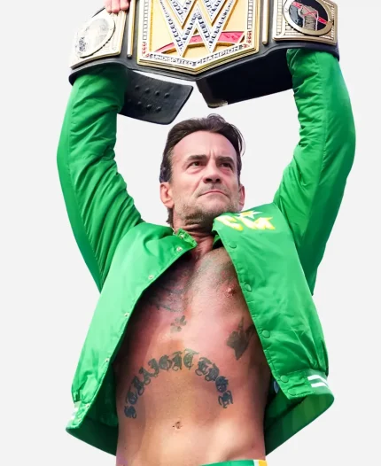 WWE SummerSlam 2026 CM Punk Bomber Jacket