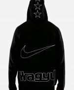 Nike Energy x Wagyu Tech Fleece Charcoal Grey Full-Zip Fleece Hoodie