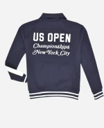 US Open Tennis Tournament Navy Varsity Jacket