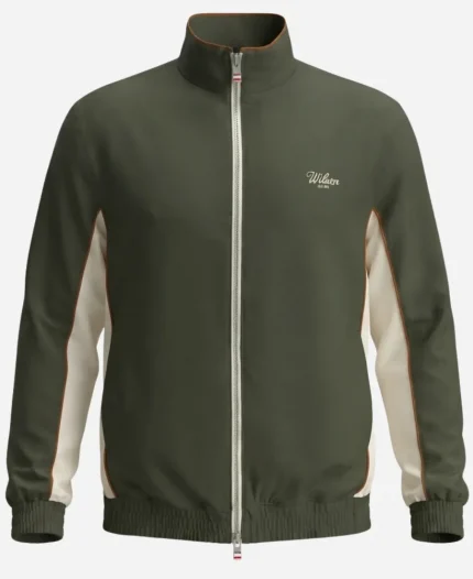 49ers Australia National Football League Kyle Juszczyk Olive Green Track Jacket