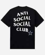 AntiSocialSocialClub x Dallas Cowboys Snap Black T-Shirt