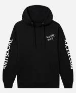 Unisex AntiSocialSocialClub x NFL New York Giants Impact Blossom Black Hoodie