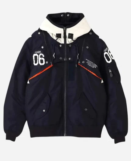 AVIREX x RADIO 2026 EVA MA-1 Flight Zip-Up Hooded Jacket