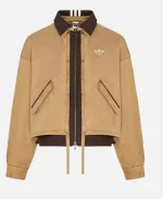 Adidas 3S Deluxe W Brown Jacket