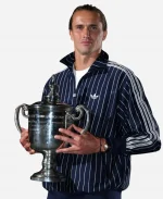 Adidas Alexander Zverev NYC Final Winner Navy Blue Track Jacket