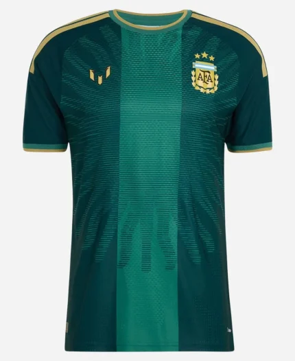 Adidas Argentina Lionel Messi Farewell Dark Green Jersey