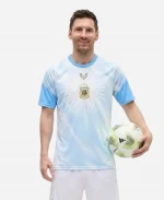 Adidas Argentina Messi Farewell 2026 Pre-Match Blue Jersey