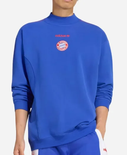 Adidas FC Bayern Muenchen 202627 Blue EQT Sweatshirt