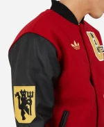 Adidas Manchester United FC Red Varsity Jacket