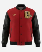 Adidas MUFC 2026 Red Varsity Jacket
