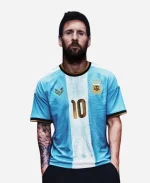Adidas Messi x Argentina National Team Final Farewell Blue Jersey