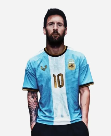Adidas Messi x Argentina National Team Final Farewell Blue Jersey