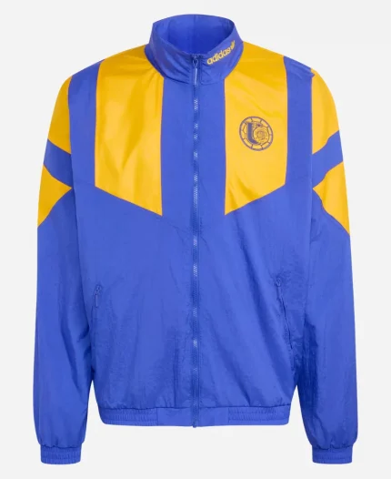  Adidas Tigres UANL 2026 EQT Blue & Yellow Zip-Up Track Jacket 