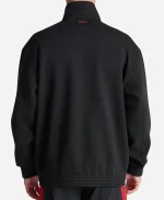 Adidas x Manchester United 2026 EQT Black Half-Zip Sweatshirt