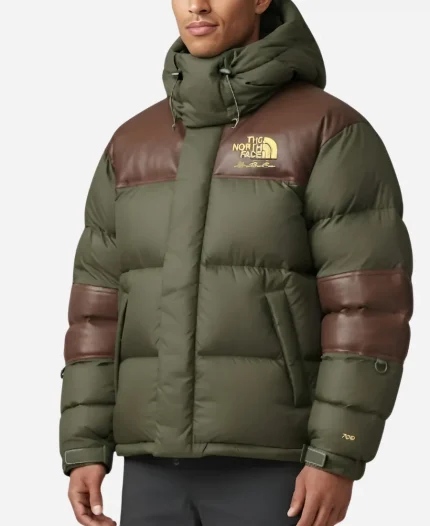 TNF x Aimé Leon Dore Baltoro 2026 Green Puffer Jacket