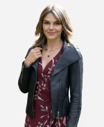 Love Finds You 2026 Aimee Teegarden Leather Jacket