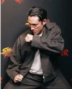 Andrew Koji Street Fighter 2026 Event Brown Cotton Bomber Jacket