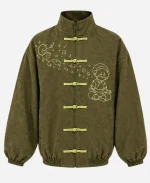 Avatar x Neptun 2026 Chinese Green Suede Leather Jacket