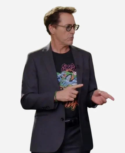 Avengers Doomsday Promo Robert Downey Jr. Blazer