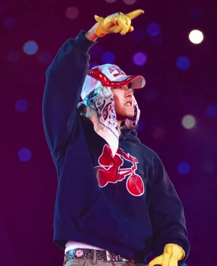 BTS J-Hope AWGE SS26 Purple Hooded Jacket