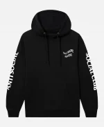 AntiSocialSocialClub x NFL Baltimore Ravens Black Blossom Hoodie