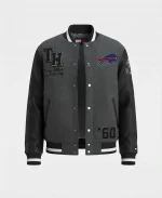 Buffalo Bills 2026 Tommy Hilfiger Gunner Varsity Jacket